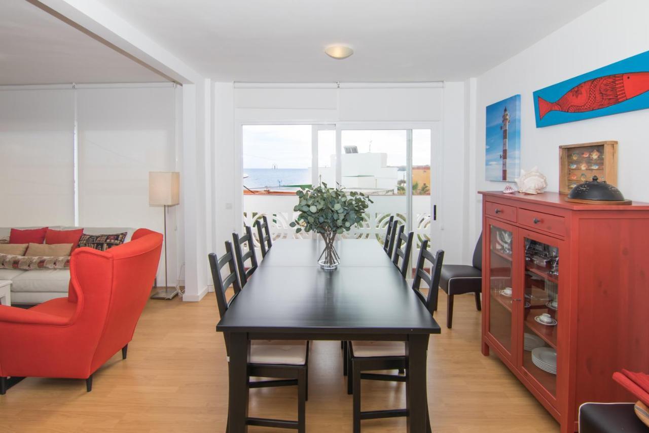 Homeforguest Apto 20 Pasos Del Mar, El Poris Con Vista Mar Arico el Nuevo 外观 照片
